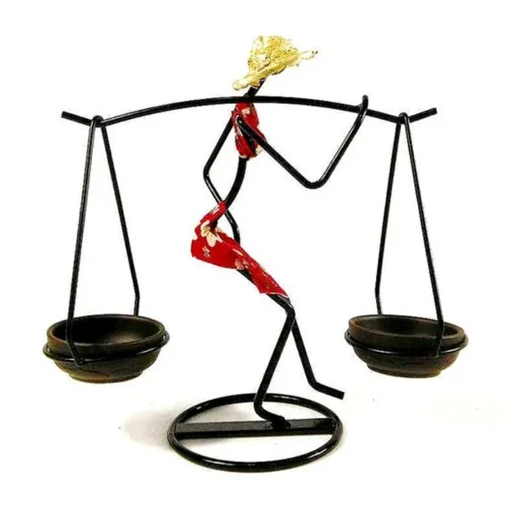 COPY - African Candle Holder | Metal Candlestick | Tribal Figurines | Art | Uji… - Picture 4 of 11